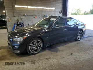 2015 Infiniti Q50 Hybrid Premium with VIN JN1AV7AR2FM850065, listed as a Copart auction lot 65561505 with 175,586 mi miles and Clean title. Bid and sale history available at DreamBid. Image 1.