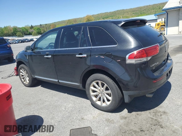 2012 Lincoln MKX with VIN 2LMDJ8JK1CBL13753, listed as a Copart auction lot 54817915 with 135,571 mi miles and Salvage Title. Bid and sale history available at DreamBid. Image 2.