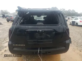 2015 Chevrolet Suburban LT with VIN 1GNSCJKC4FR295886, listed as a Copart auction lot 50192425 with 0 mi miles and Salvage Title. Bid and sale history available at carsss.com. Image 6.