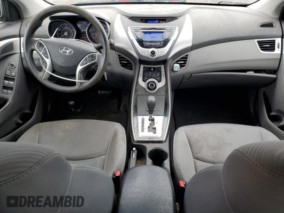 2012 Hyundai Elantra GLS with VIN KMHDH4AE2CU433033, listed as a Copart auction lot 44430105 with 121,763 mi miles and Clean Title. Bid and sale history available at carsss.com. Image 8.