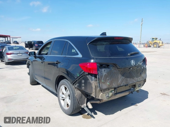 2015 Acura RDX Tech Pkg with VIN 5J8TB4H54FL017469, listed as a IAAI auction lot 41606814 with 156,011 mi miles. Bid and sale history available at carsss.com. Image 3.