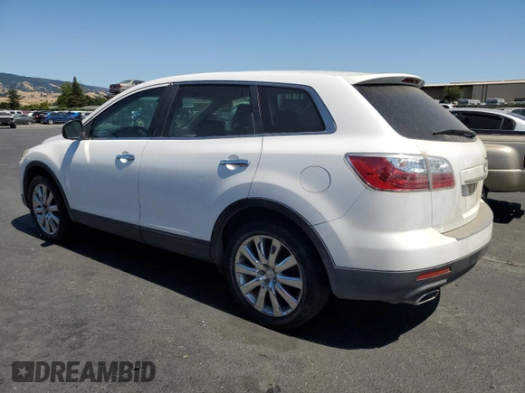 2010 Mazda CX-9 Grand Touring with VIN JM3TB2MVXA0204032, listed as a Copart auction lot 58730845 with 163,522 mi miles and Clean title. Bid and sale history available at DreamBid. Image 2.
