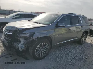 2023 Chevrolet Traverse High Country with VIN 1GNEVNKW3PJ191057, listed as a Copart auction lot 48988265 with 47,376 mi miles and Salvage title. Bid and sale history available at DreamBid. Image 1.