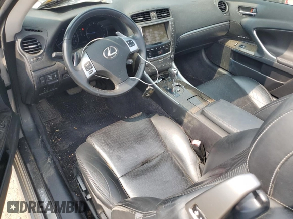 2011 Lexus IS 250 C z VIN JTHFF2C29B2514971, wystawiony jako Copart lot #59915215 z przebiegiem 116 160 mil mil oraz Szkoda całkowita • Salvage title. Historia ofert i sprzedaży dostępna na DreamBid. Obrazek 8.