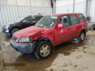 2001 Honda CR-V EX z VIN JHLRD186X1C039045, wystawiony jako Copart lot #56525965 z przebiegiem 191 855 mil mil oraz Nie do naprawy • Non repairable. Historia ofert i sprzedaży dostępna na DreamBid. Obrazek 1.