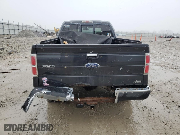 2010 Ford F-150 XL with VIN 1FTFW1EV6AFA11876, listed as a Copart auction lot 47563355 with 224,151 mi miles and Non Repairable. Bid and sale history available at carsss.com. Image 6.