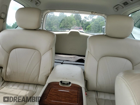 2017 Infiniti QX80 with VIN JN8AZ2NF1H9646579, listed as a Copart auction lot 58546715 with 80,244 mi miles and Salvage title. Bid and sale history available at DreamBid. Image 10.