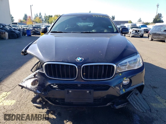 2019 BMW X6 xDrive35i with VIN 5UXKU2C54K0Z65249, listed as a Copart auction lot 72795923 with 46,054 mi miles. Bid and sale history available at carsss.com. Image 5.