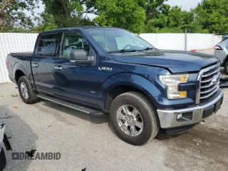 2016 Ford F-150 XLT with VIN 1FTEW1EP6GKF98531, listed as a Copart auction lot 60117745 with 115,517 mi miles and Salvage title. Bid and sale history available at DreamBid. Image 4.