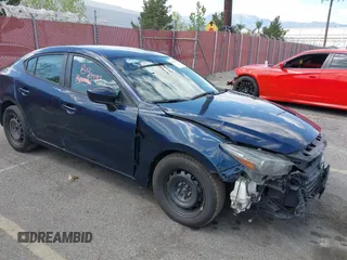 2018 Mazda 3 Sport with VIN 3MZBN1U7XJM211483, listed as a IAAI auction lot 41920809 with 147,578 mi miles and . Bid and sale history available at DreamBid. Image 1.