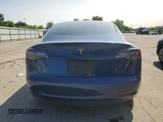 2023 Tesla Model 3 with VIN 5YJ3E1EA3PF436083, listed as a Copart auction lot 58864425 with 41,831 mi miles and Salvage title. Bid and sale history available at DreamBid. Image 6.