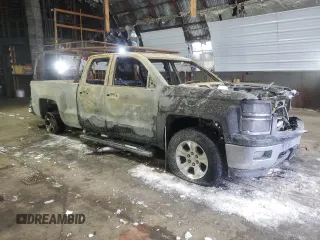 2014 Chevrolet Silverado 1500 LT with VIN 1GCVKREC9EZ111110, listed as a Copart auction lot 45542595 with Not Provided miles and Salvage Title. Bid and sale history available at DreamBid. Image 4.