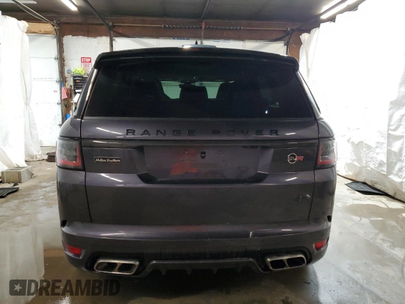 2021 Land Rover Range Rover Sport SVR z VIN SALWZ2RE2MA775371, wystawiony jako Copart lot #84211924 z przebiegiem 23 017 mil mil oraz Szkody całkowita. Historia ofert i sprzedaży dostępna na DreamBid. Obrazek 6.