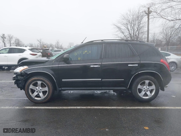 2005 Nissan Murano SE with VIN JN8AZ08T55W306340, listed as a IAAI auction lot 41553564 with 164,535 mi miles. Bid and sale history available at carsss.com. Image 14.