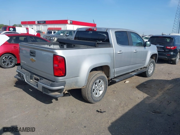 2018 Chevrolet Colorado 2WD Work Truck with VIN 1GCGSBEA0J1189525, listed as a IAAI auction lot 41898384 with 33,748 mi miles. Bid and sale history available at carsss.com. Image 4.