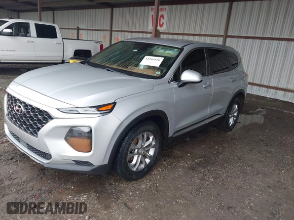 2020 Hyundai Santa Fe SE with VIN 5NMS2CAD6LH167246, listed as a IAAI auction lot 42202836 with Not provided miles and . Bid and sale history available at DreamBid. Image 16.