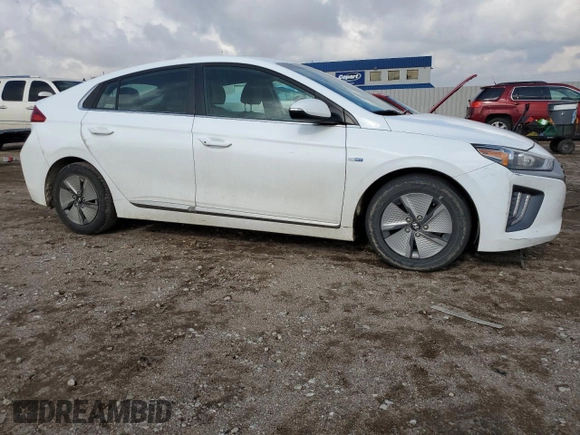 2020 Hyundai Ioniq SE with VIN KMHC75LC0LU186434, listed as a Copart auction lot 58251755 with 131,785 mi miles and Salvage title. Bid and sale history available at DreamBid. Image 4.