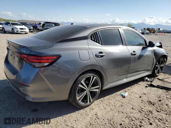 2020 Nissan Sentra SR z VIN 3N1AB8DV8LY271212, wystawiony jako Copart lot #53478705 z przebiegiem 81 804 mil mil oraz Szkoda całkowita • Salvage title. Historia ofert i sprzedaży dostępna na DreamBid. Obrazek 3.