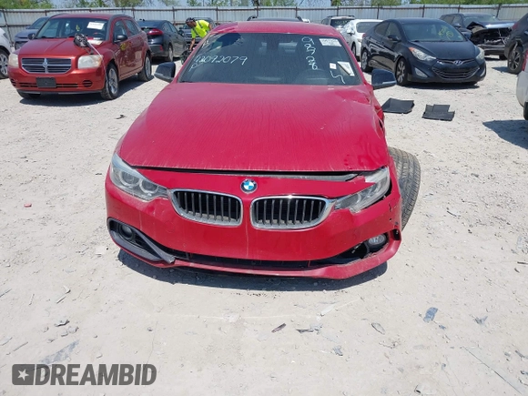 2014 BMW 4 Series 428i xDrive with VIN WBA3T1C56EPS98728, listed as a IAAI auction lot 42092079 with 102,856 mi miles and . Bid and sale history available at carsss.com. Image 6.