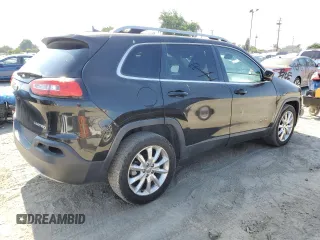 2016 Jeep Cherokee Limited with VIN 1C4PJLDB4GW165307, listed as a Copart auction lot 62675145 with 219,513 mi miles and Clean title. Bid and sale history available at DreamBid. Image 3.