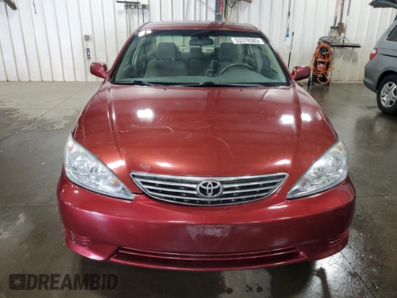 2006 Toyota Camry STD with VIN 4T1BE30K86U161139, listed as a Copart auction lot 53378585 with 180,273 mi miles and Salvage Title. Bid and sale history available at DreamBid. Image 5.