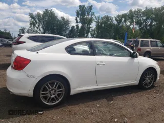 2007 Scion tC Spec with VIN JTKDE177970156942, listed as a Copart auction lot 58833054 with 249,455 mi miles and Clean Title. Bid and sale history available at carsss.com. Image 3.