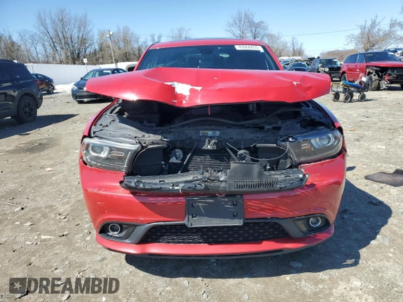 2016 Dodge Durango R/T with VIN 1C4SDJCT0GC363223, listed as a Copart auction lot 49968855 with 137,597 mi miles and Salvage Title. Bid and sale history available at DreamBid. Image 5.
