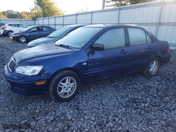 2003 Mitsubishi Lancer ES with VIN JA3AJ26E33U114926, listed as a Copart auction lot 75105554 with 108,574 mi miles and Clean Title. Bid and sale history available at carsss.com. Image 1.