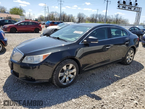 2012 Buick LaCrosse Premium 1 with VIN 1G4GE5E34CF219010, listed as a Copart auction lot 53292685 with 164,672 mi miles and Clean title. Bid and sale history available at DreamBid. Image 1.