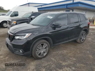 2020 Honda Passport EX-L with VIN 5FNYF8H51LB019890, listed as a Copart auction lot 57141345 with 114,260 mi miles and Salvage title. Bid and sale history available at DreamBid. Image 1.