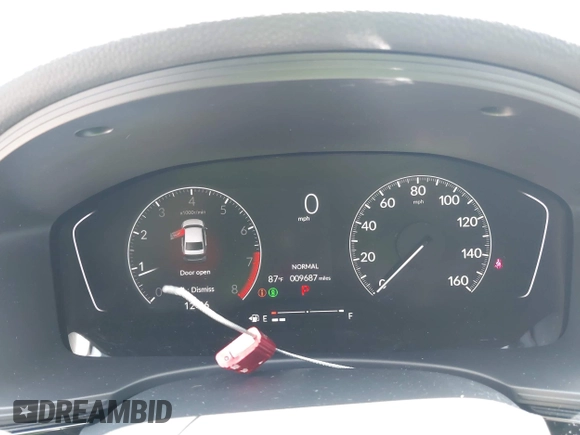 2024 Honda Civic Sport with VIN 2HGFE2F55RH563713, listed as a IAAI auction lot 42418239 with 9,687 mi miles and . Bid and sale history available at DreamBid. Image 7.