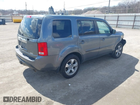 2013 Honda Pilot EX-L with VIN 5FNYF4H61DB035588, listed as a IAAI auction lot 41882840 with 144,243 mi miles and . Bid and sale history available at carsss.com. Image 4.