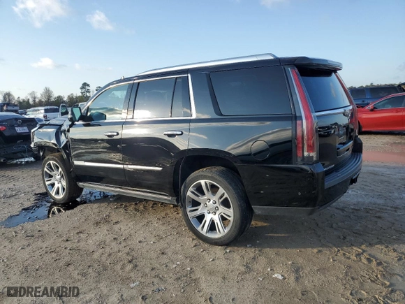 2019 Cadillac Escalade Premium Luxury with VIN 1GYS4CKJ6KR109737, listed as a Copart auction lot 85666414 with 77,037 mi miles and Salvage Title. Bid and sale history available at carsss.com. Image 2.