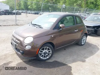 2013 FIAT 500 Pop with VIN 3C3CFFAR0DT513290, listed as a IAAI auction lot 42102648 with 107,573 mi miles and . Bid and sale history available at DreamBid. Image 2.