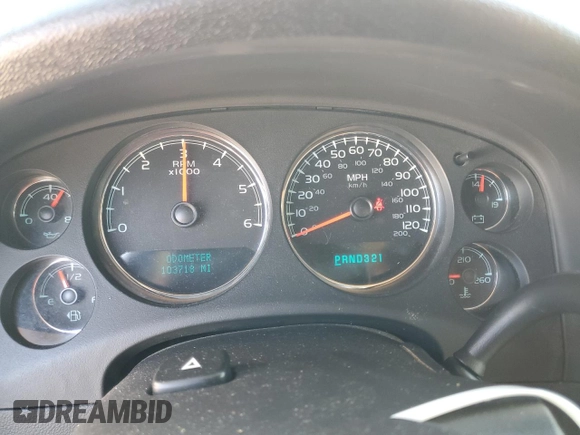 2008 Chevrolet Suburban LT with VIN 1GNFC16058J218236, listed as a Copart auction lot 75555554 with 103,718 mi miles and Salvage Title. Bid and sale history available at carsss.com. Image 9.