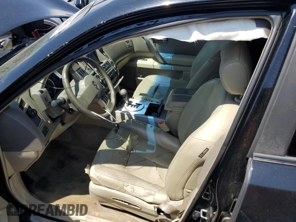 2005 Infiniti FX with VIN JNRAS08W25X212257, listed as a Copart auction lot 60644445 with 209,008 mi miles and Salvage title. Bid and sale history available at DreamBid. Image 7.