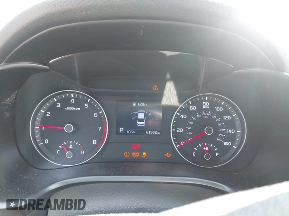 2019 Kia Forte LXS z VIN 3KPF24AD7KE102404, wystawiony jako IAAI lot #42571520 z przebiegiem 61 502 mil mil oraz . Historia ofert i sprzedaży dostępna na DreamBid. Obrazek 7.