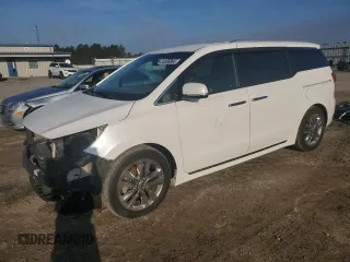 2017 Kia Sedona SX-L with VIN KNDME5C16H6334580, listed as a Copart auction lot 80086864 with 93,437 mi miles and Salvage Title. Bid and sale history available at carsss.com. Image 1.