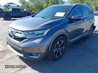 2017 Honda CR-V Touring with VIN 2HKRW1H91HH505686, listed as a IAAI auction lot 41805226 with 120,760 mi miles. Bid and sale history available at carsss.com. Image 18.