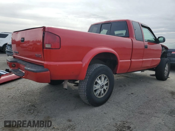 2002 GMC Sonoma SLS with VIN 1GTCT19W628201276, listed as a Copart auction lot 80494294 with 248,850 mi miles and Salvage Title. Bid and sale history available at carsss.com. Image 3.