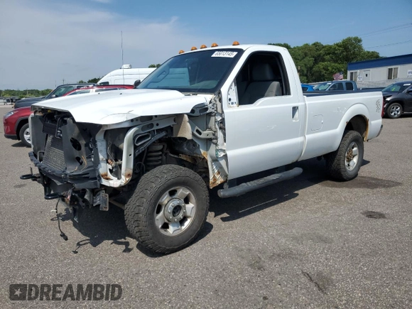 2011 Ford F-250 XL with VIN 1FTBF2B63BEB24712, listed as a Copart auction lot 65013145 with 176,681 mi miles and Salvage title. Bid and sale history available at DreamBid. Image 1.