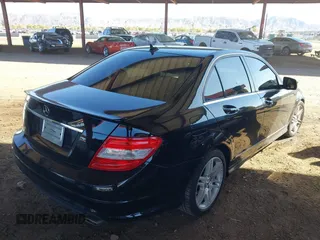2009 Mercedes-Benz C-Class 3.5L Sport with VIN WDDGF56X99R068598, listed as a IAAI auction lot 41830790 with 92,049 mi miles. Bid and sale history available at carsss.com. Image 4.