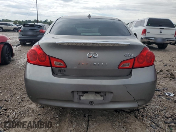 2008 Infiniti G35 x with VIN JNKBV61F68M275729, listed as a Copart auction lot 70306444 with 202,183 mi miles and Salvage Title. Bid and sale history available at DreamBid. Image 6.