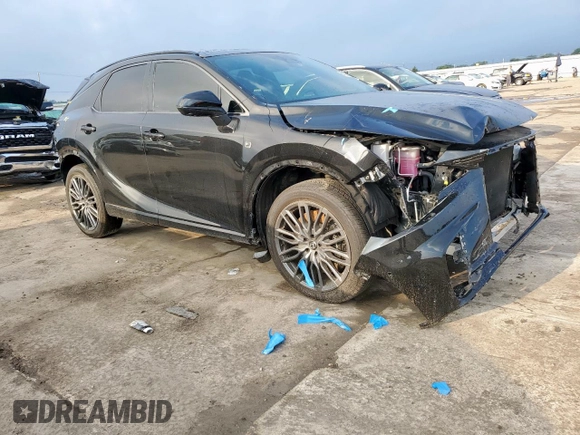 2023 Lexus RX 500h F Sport Performance with VIN 2T2BCMEA3PC001843, listed as a Copart auction lot 56224235 with 11,545 mi miles and Salvage title. Bid and sale history available at DreamBid. Image 4.