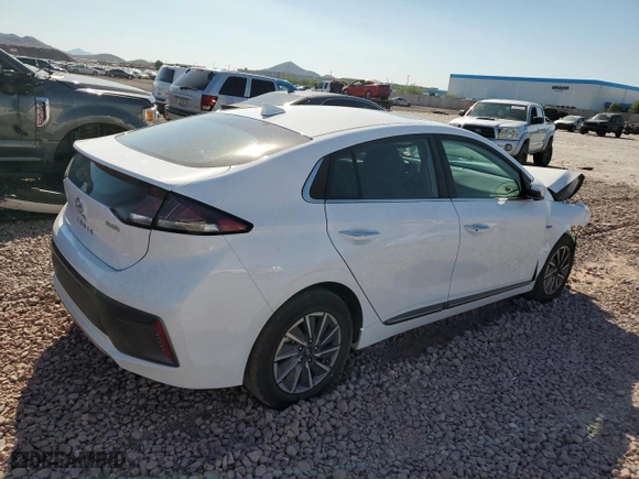 2020 Hyundai Ioniq Electric Limited with VIN KMHC85LJXLU060917, listed as a Copart auction lot 69823284 with 26,761 mi miles and Salvage Title. Bid and sale history available at carsss.com. Image 3.