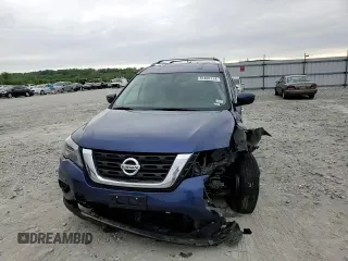 2019 Nissan Pathfinder S z VIN 5N1DR2MM8KC652376, wystawiony jako Copart lot #51892774 z przebiegiem 75 359 mil mil oraz Szkoda całkowita • Salvage title. Historia ofert i sprzedaży dostępna na DreamBid. Obrazek 12.