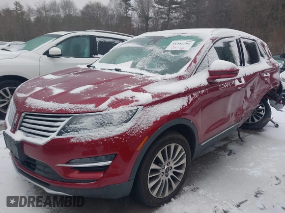 2017 Lincoln MKC Reserve z VIN 5LMCJ3D98HUL35184, wystawiony jako IAAI lot #41482306 z przebiegiem 86 794 mil mil oraz . Historia ofert i sprzedaży dostępna na DreamBid. Obrazek 2.