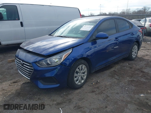 2022 Hyundai Accent SE with VIN 3KPC24A64NE177005, listed as a IAAI auction lot 41646385 with Not Provided miles and . Bid and sale history available at carsss.com. Image 16.