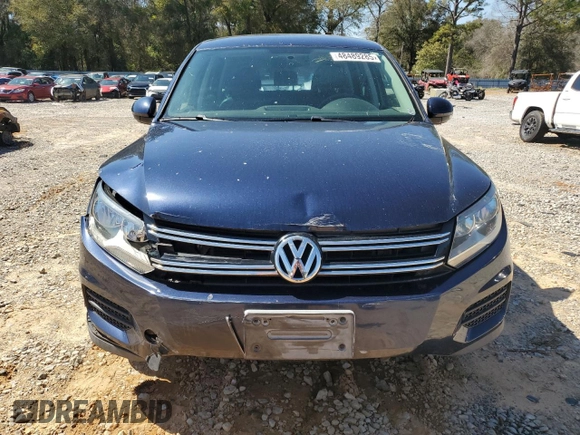2012 Volkswagen Tiguan SEL with VIN WVGAV7AX0CW563993, listed as a Copart auction lot 48489285 with 129,021 mi miles and Salvage Title. Bid and sale history available at DreamBid. Image 5.