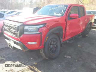 2024 Nissan Frontier SV with VIN 1N6ED1EK6RN609634, listed as a IAAI auction lot 41187993 with 21,034 mi miles and . Bid and sale history available at DreamBid. Image 2.